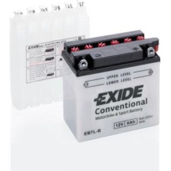 Motorradbatterie Exide EB7L-B 12V 8Ah 85A - 1
